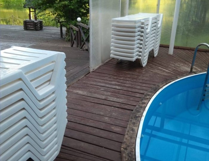 Летний бассейн - Дом отдыха «Атлас Парк Отель»