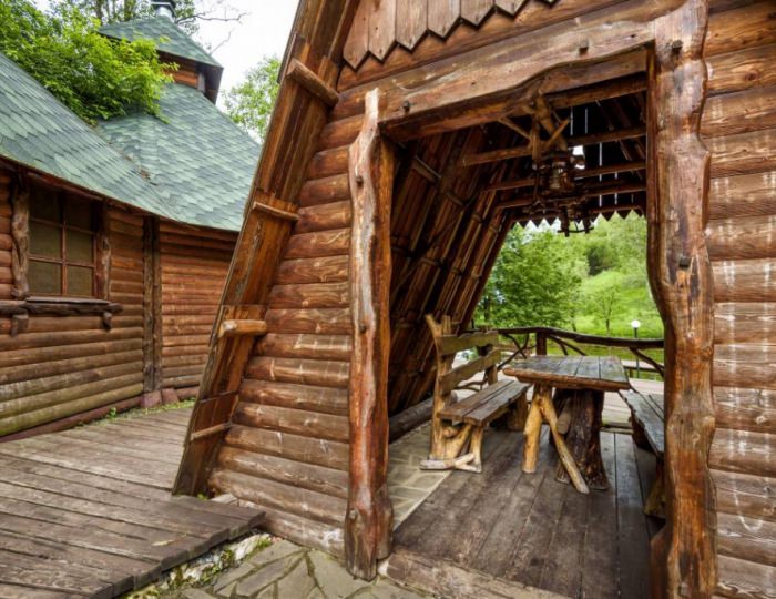 Беседка «Колыба» - Дом отдыха «Атлас Парк Отель»