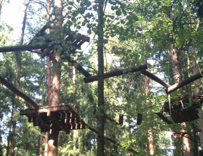 Верёвочный городок - Дом отдыха «Атлас Парк Отель»